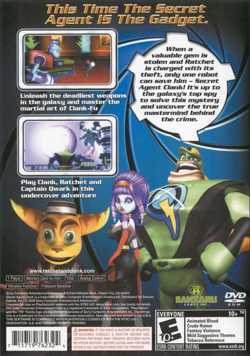Secret Agent Clank – PlayStation 2 (PS2) - for just $0! 