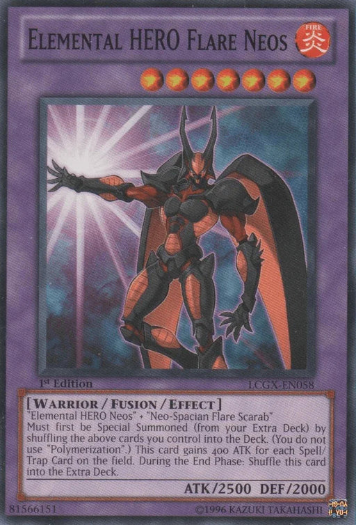 Elemental HERO Flare Neos [LCGX-EN058] Common - for just $0.90! 