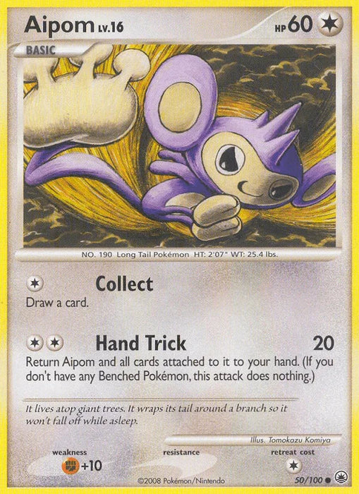 Aipom (50/100) [Diamond & Pearl: Majestic Dawn] - for just $0.35! 