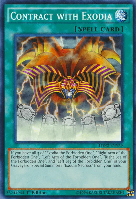Contract with Exodia [LDK2-ENY29] Common - for just $0.10! 