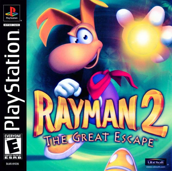 Rayman 2: The Great Escape – PlayStation 1 (PS1) - for just $18.99! 