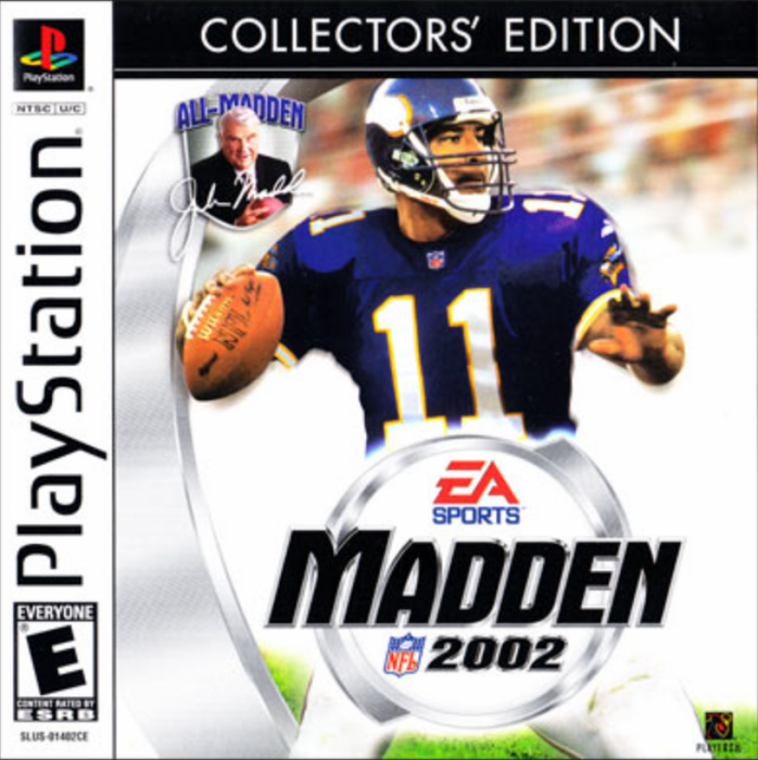 Madden NFL 2002 [Collector's Edition] – PlayStation 1 (PS1) - for just $4.99! 