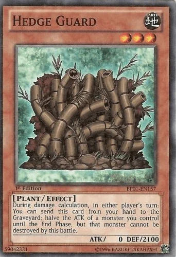 Hedge Guard [BP01-EN157] Starfoil Rare - for just $0.20! 