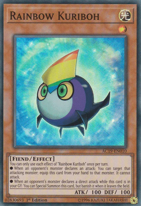 Rainbow Kuriboh [AC19-EN010] Super Rare - for just $0.90! 