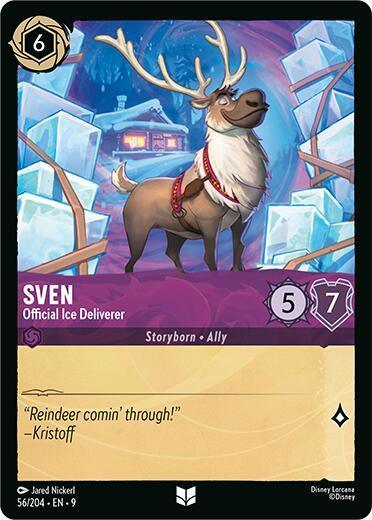 Sven - Official Ice Deliverer (56/204) [Fabled] - for just $0.10! 
