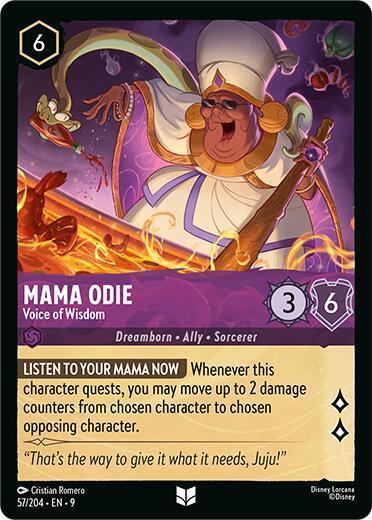 Mama Odie - Voice of Wisdom (57/204) [Fabled] - for just $0.10! 