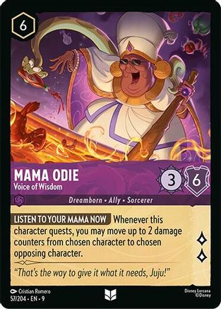 Mama Odie - Voice of Wisdom (57/204) - Fabled Cold Foil - for just $0.06! 