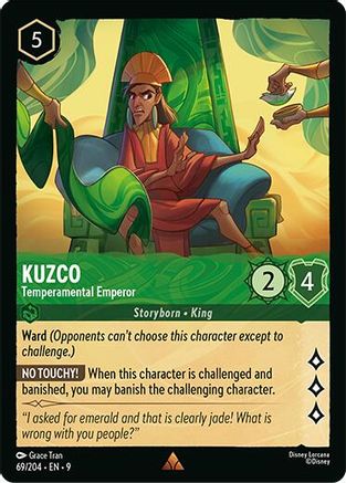 Kuzco - Temperamental Emperor (69/204) - Fabled - for just $0.03! 