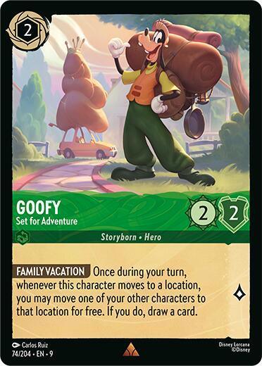 Goofy - Set for Adventure (74/204) [Fabled] - for just $0.10! 