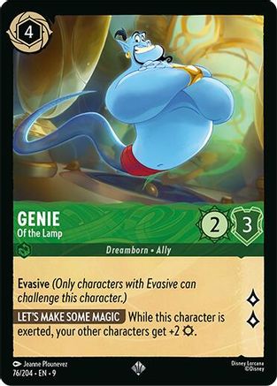 Genie - Of the Lamp (76/204) - Fabled Cold Foil - for just $0.53! 