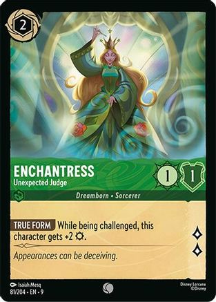 Enchantress - Unexpected Judge (81/204) - Fabled Cold Foil - for just $0.06! 
