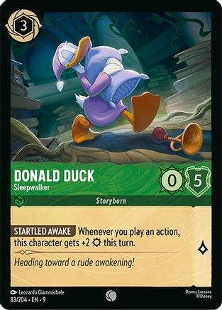 Donald Duck - Sleepwalker (83/204) - Fabled - for just $0! 