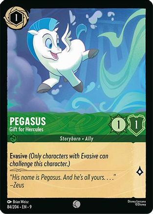 Pegasus - Gift for Hercules (84/204) - Fabled - for just $0.03! 