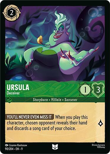 Ursula - Deceiver (90/204) [Fabled] - for just $0.10! 