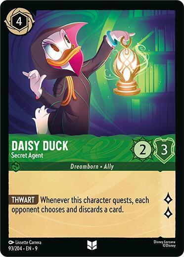 Daisy Duck - Secret Agent (93/204) [Fabled] - for just $0.10! 