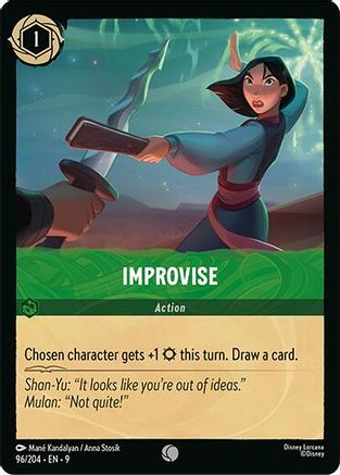 Improvise (96/204) - Fabled Cold Foil - for just $0.10! 