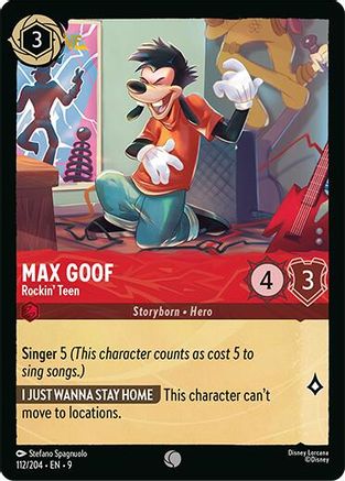 Max Goof - Rockin' Teen (112/204) - Fabled - for just $0.03! 