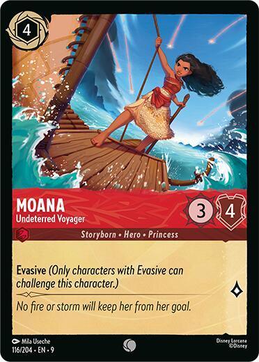 Moana - Undeterred Voyager (116/204) [Fabled] - for just $0.10! 