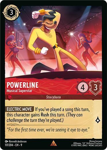 Powerline - Musical Superstar (117/204) [Fabled] - for just $0.10! 