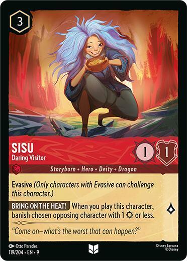Sisu - Daring Visitor (119/204) [Fabled] - for just $0.10! 