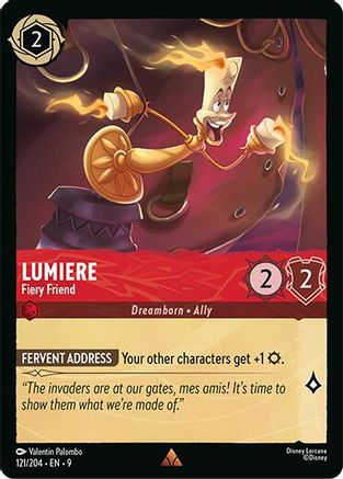 Lumiere - Fiery Friend (121/204) - Fabled - for just $0.06! 