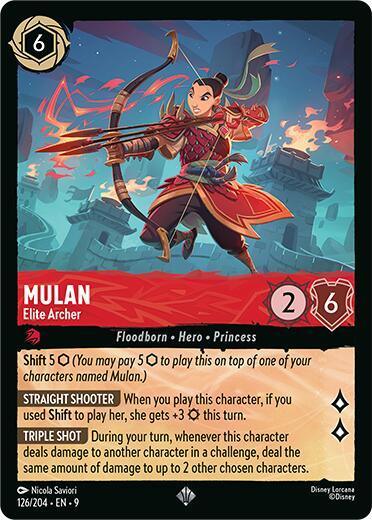 Mulan - Elite Archer (126/204) [Fabled] - for just $0.40! 