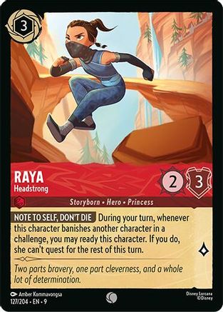 Raya - Headstrong (127/204) - Fabled - for just $0! 