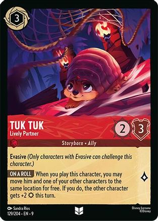 Tuk Tuk - Lively Partner (129/204) - Fabled - for just $0.03! 