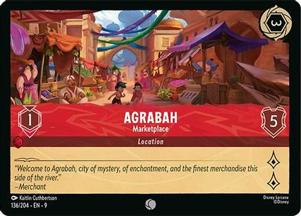 Agrabah - Marketplace (136/204) - Fabled - for just $0.03! 