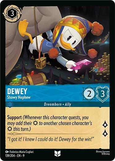 Dewey - Showy Nephew (139/204) [Fabled] - for just $0.10! 