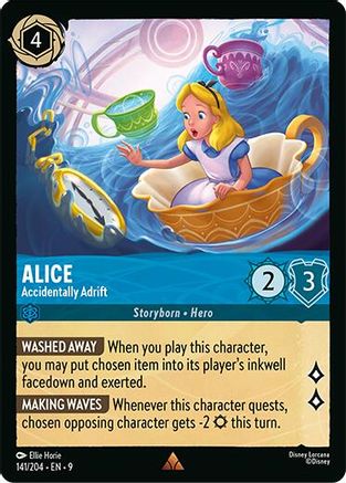 Alice - Accidentally Adrift (141/204) - Fabled Cold Foil - for just $0.15! 