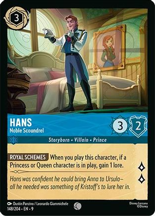Hans - Noble Scoundrel (148/204) - Fabled - for just $0.03! 