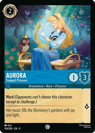 Aurora - Tranquil Princess (154/204) - Fabled Cold Foil - for just $0.05! 