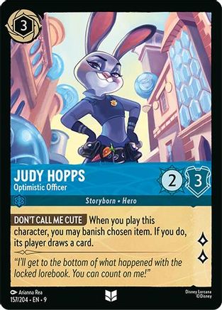 Judy Hopps - Optimistic Officer (157/204) - Fabled - for just $0.03! 
