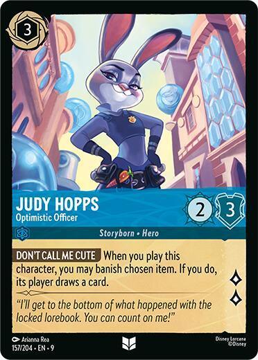 Judy Hopps - Optimistic Officer (157/204) [Fabled] - for just $0.10! 