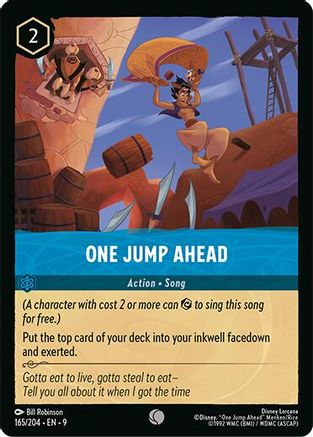 One Jump Ahead (165/204) - Fabled Cold Foil - for just $0.08! 