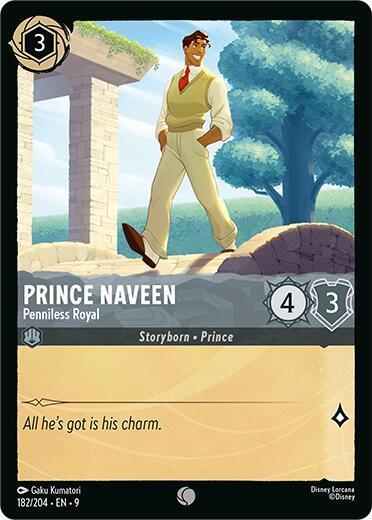 Prince Naveen - Penniless Royal (182/204) [Fabled] - for just $0.10! 