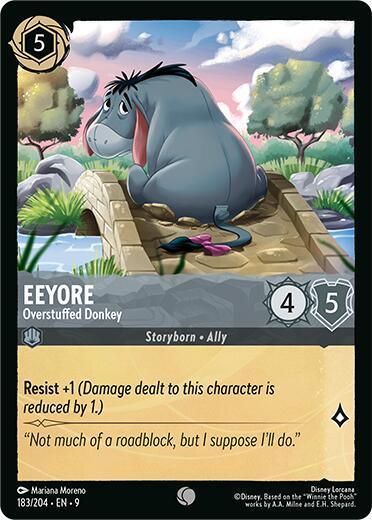 Eeyore - Overstuffed Donkey (183/204) [Fabled] - for just $0.10! 