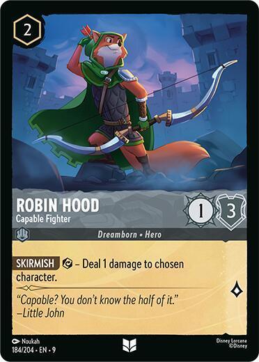 Robin Hood - Capable Fighter (184/204) [Fabled] - for just $0.10! 