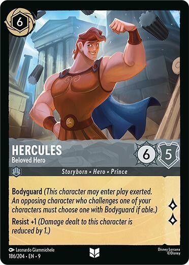 Hercules - Beloved Hero (186/204) [Fabled] - for just $0.10! 