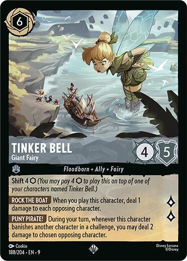 Tinker Bell - Giant Fairy (188/204) [Fabled] - for just $0.35! 