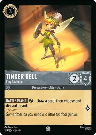 Tinker Bell - Tiny Tactician (189/204) - Fabled - for just $0.03! 