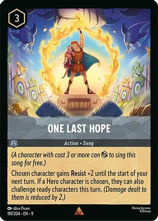 One Last Hope (197/204) - Fabled Cold Foil - for just $0.15! 