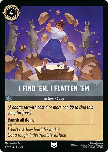 I Find 'Em, I Flatten 'Em (199/204) [Fabled] - for just $0.10! 
