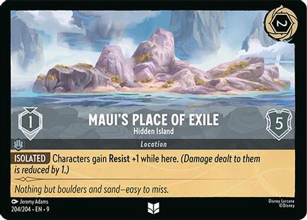 Maui's Place of Exile - Hidden Island (204/204) - Fabled - for just $0.03! 