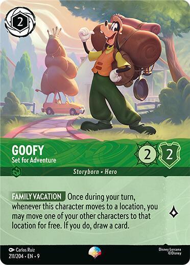Goofy - Set for Adventure (Epic) (211/204) [Fabled] - for just $5.05! 