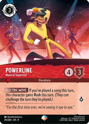 Powerline - Musical Superstar (Epic) (215/204) - Fabled Holofoil - for just $1.85! 