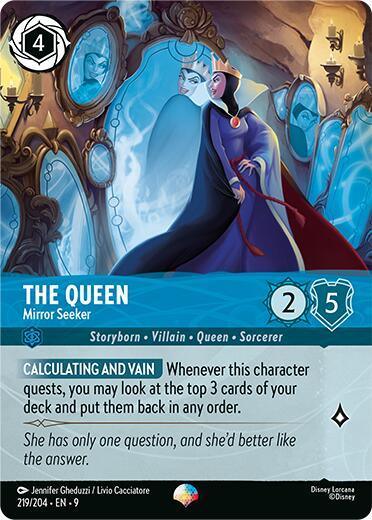 The Queen - Mirror Seeker (Epic) (219/204) [Fabled] - for just $1.45! 