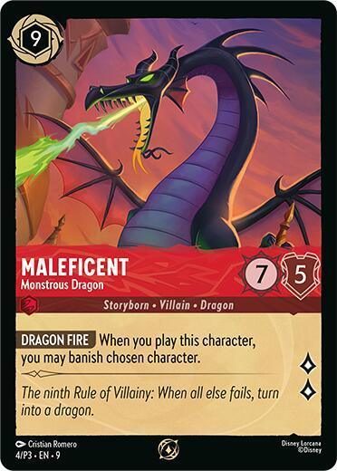 Maleficent - Monstrous Dragon (Store Championship Participant) (4/P3) [Promo Cards] - for just $0.35! 