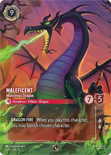 Maleficent - Monstrous Dragon (Store Championship) (5/P3) [Promo Cards] - for just $28.70! 